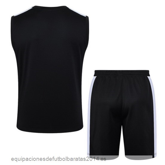 Nuevo Entrenamiento Sin Mangas Conjunto Completo Paris Saint Germain 23/24 Negro Blanco Baratas